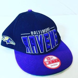 Baltimore ravens 9Fifty SnapBack purple and black